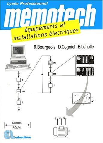 Mémotech équipements et installations électriques : BEP électrotechnique, Bac professionnel, équipem