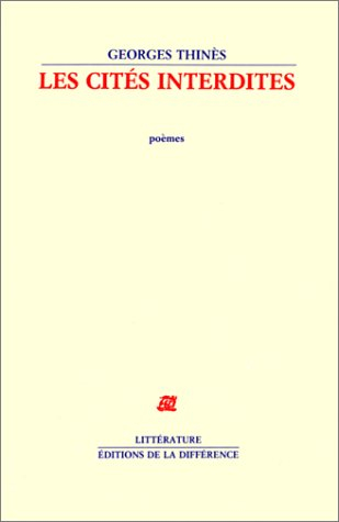 les cités interdites : poèmes