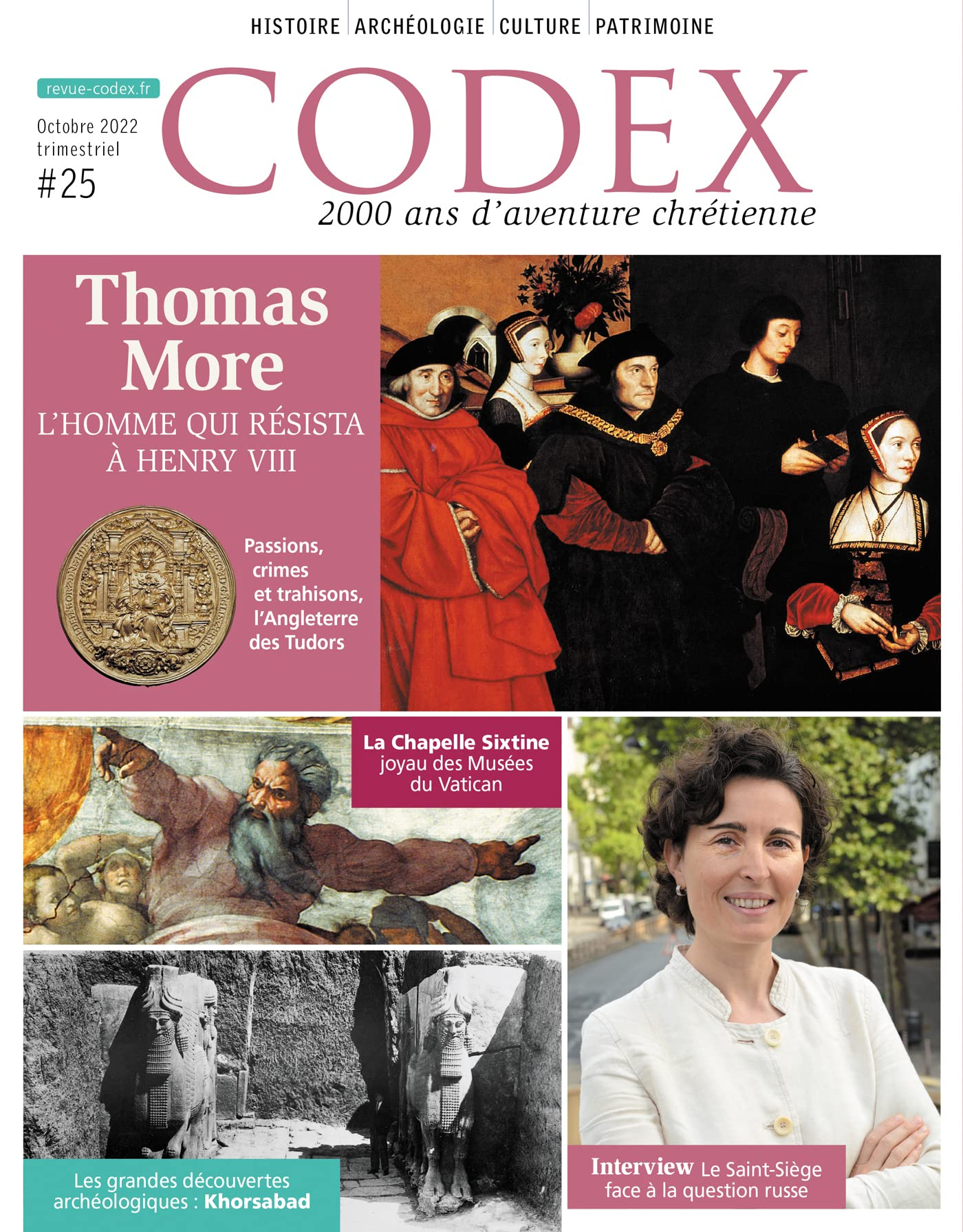 Codex : 2.000 ans d'aventure chrétienne, n° 25. Thomas More : l'homme qui résista à Henry VIII