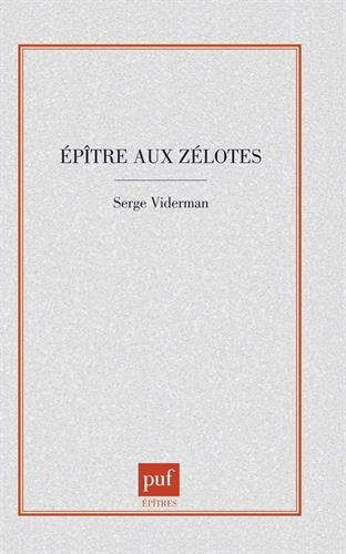 Epître aux zélotes