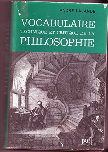 Vocabulaire technique et critique de la philosophie