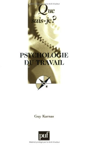 Psychologie du travail