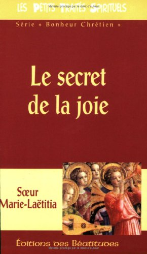 Le secret de la joie