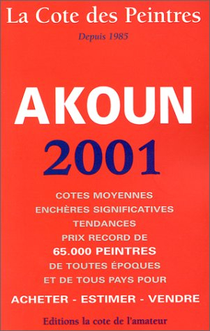 La cote des peintres, 2001