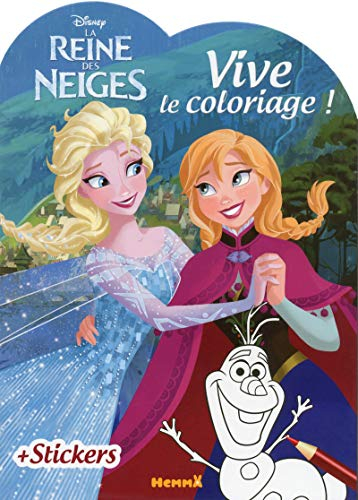 La reine des neiges : vive le coloriage !