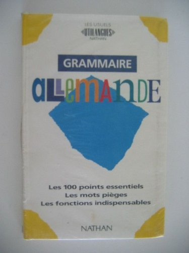 grammaire allemande