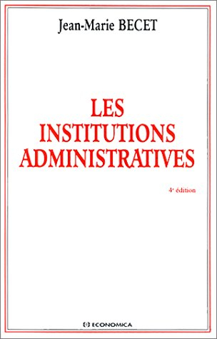 Les institutions administratives