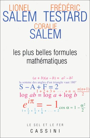Les plus belles formules mathématiques