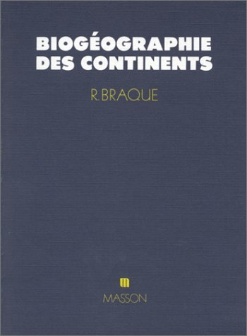 Biogéographie des continents