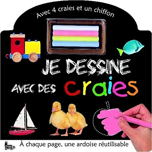 Je dessine avec des craies