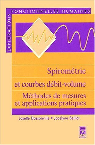 Spirométrie et courbes débit-volume, méthodes de mesure et applications pratiques