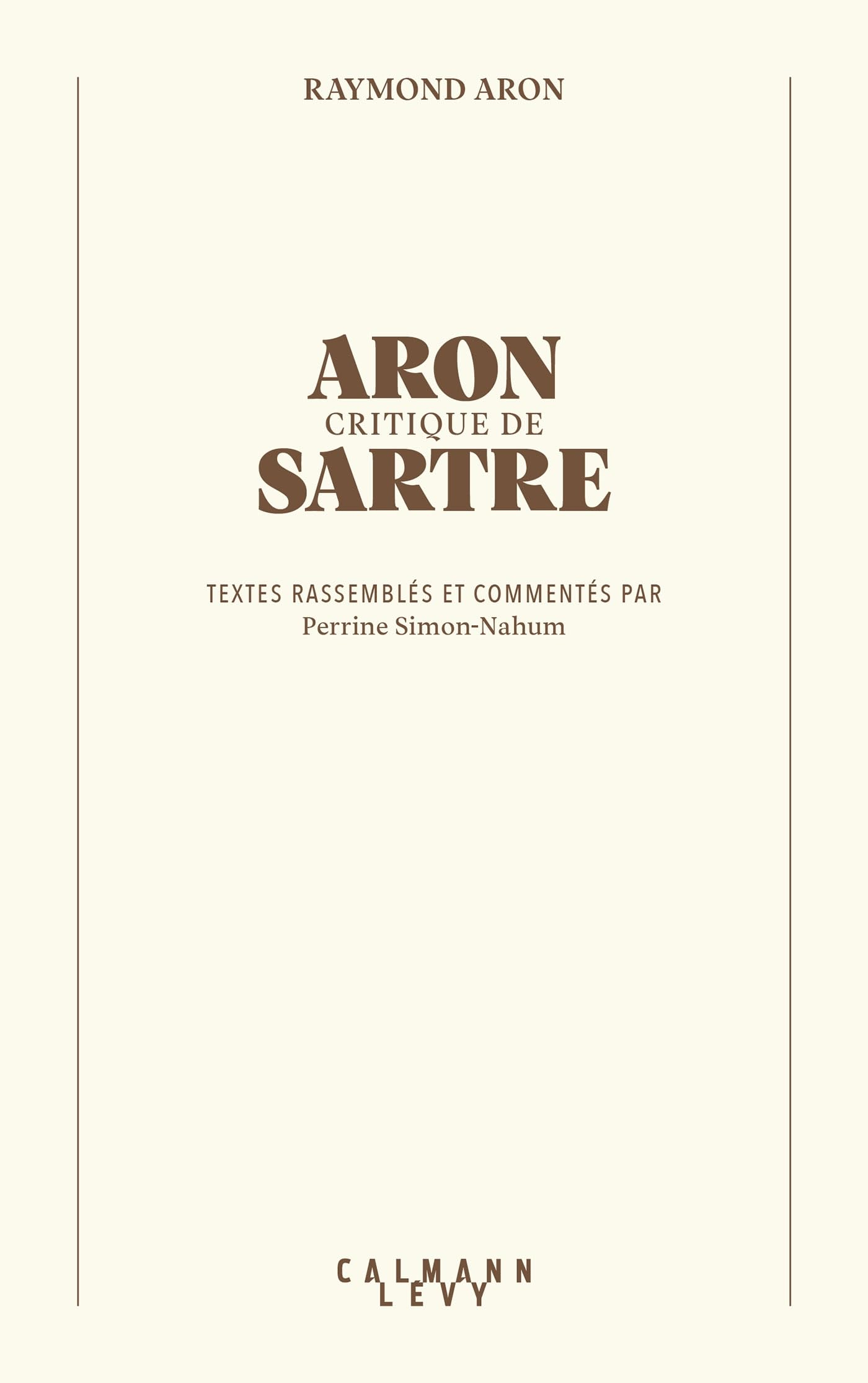 Aron critique de Sartre