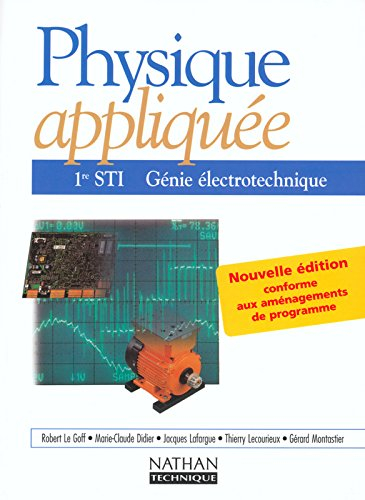 Physique appliquée, 1re STI, génie électrotechnique