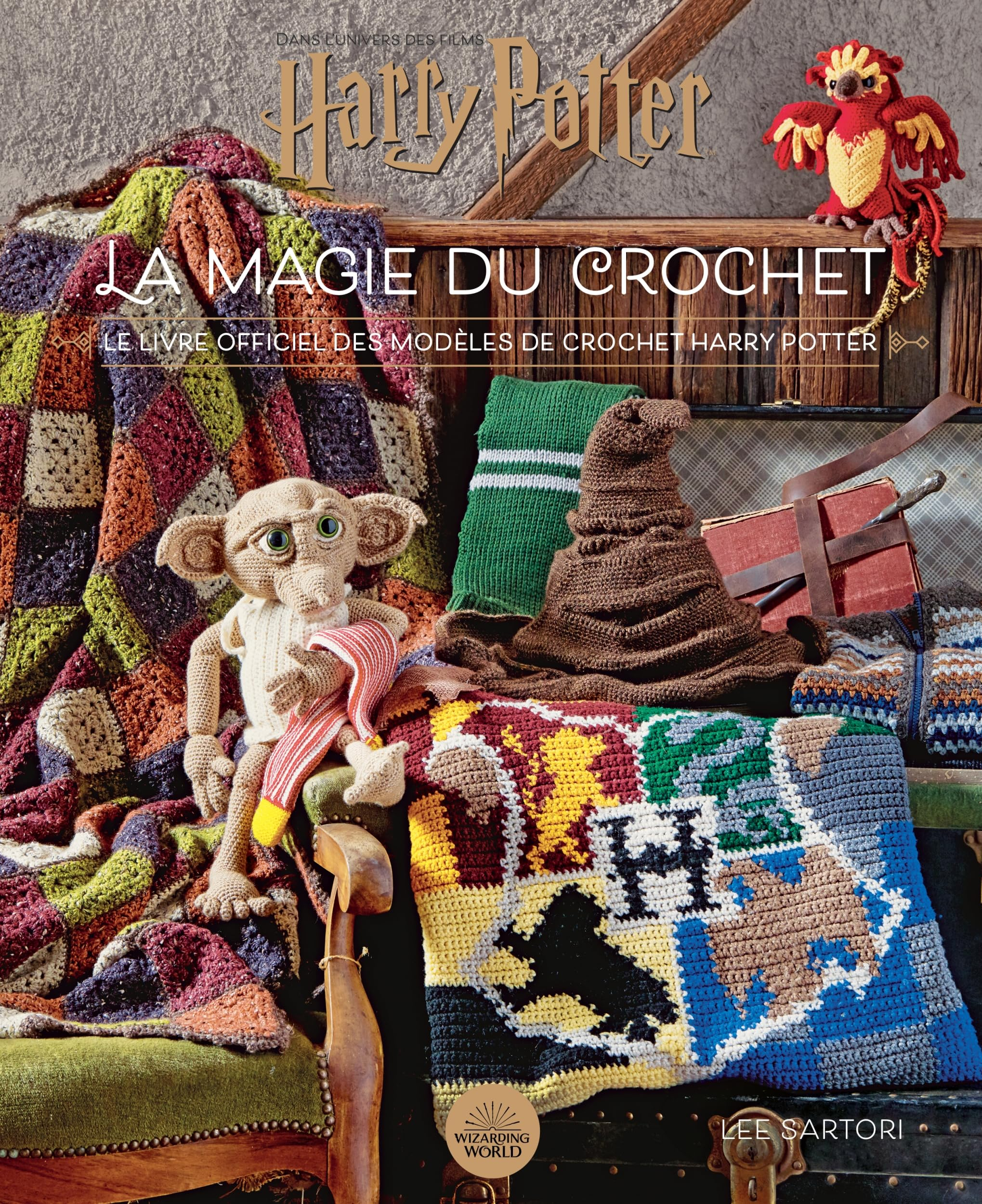 Dans l'univers des films Harry Potter : la magie du crochet : le livre officiel des modèles de croch