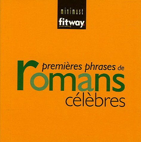 Premières phrases de romans célèbres