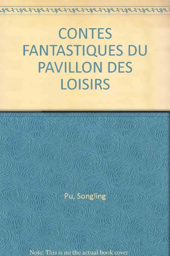 contes fantastiques du pavillon des loisirs