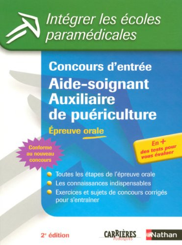 Concours d'entrée aide-soignant, auxiliaire de puériculture : épreuve orale : toutes les étapes de l