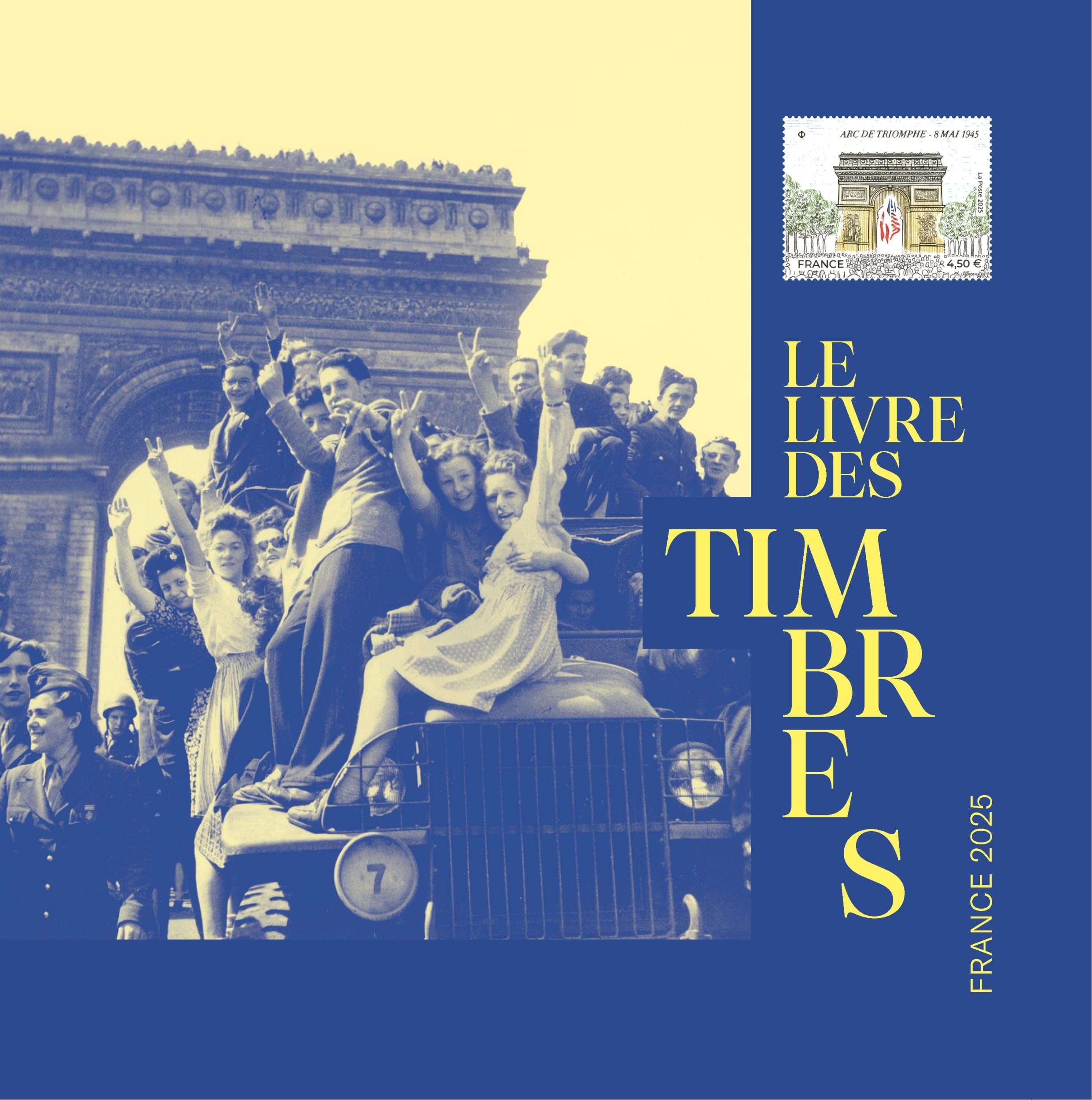 Le livre des timbres : France 2025