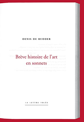 Brève histoire de l'art en sonnets