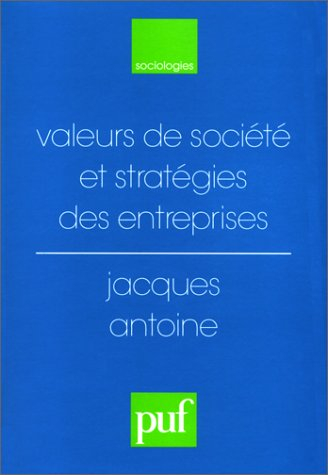 Valeurs de société et stratégies des entreprises