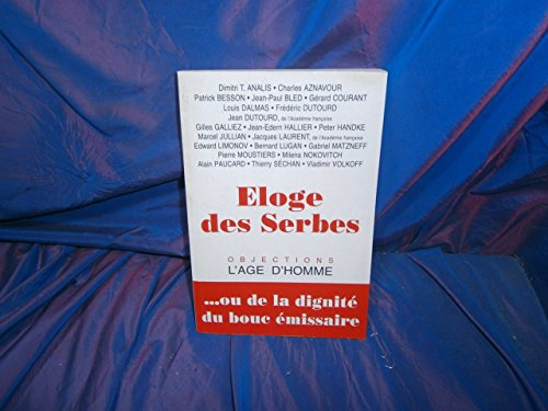 Eloge des Serbes