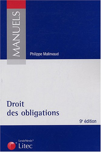 droit des obligations (ancienne édition)