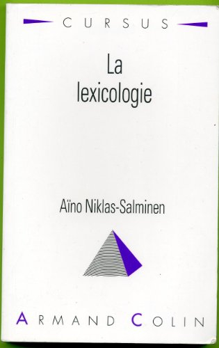 La lexicologie