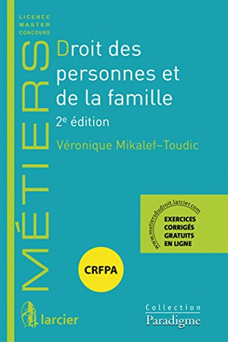 Droit des personnes et de la famille