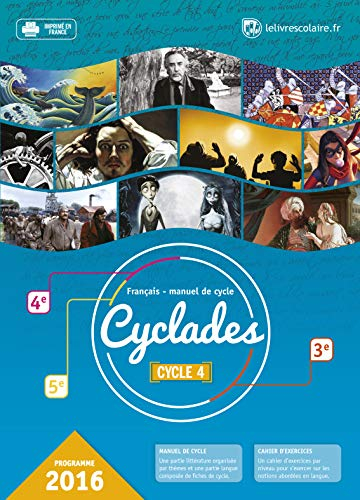Français, manuel de cycle : cycle 4, 5e, 4e, 3e : programme 2016