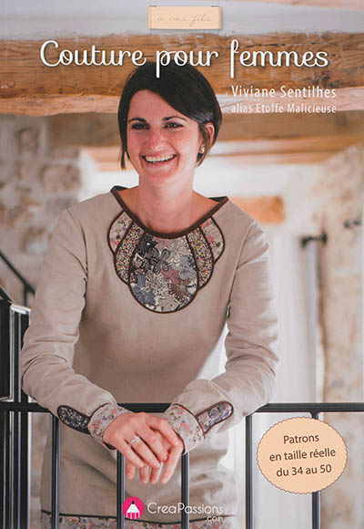Couture pour femmes : patrons en taille réelle du 34 au 50