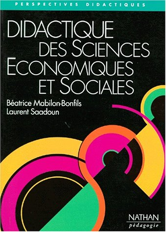 Didactiques des sciences économiques et sociales