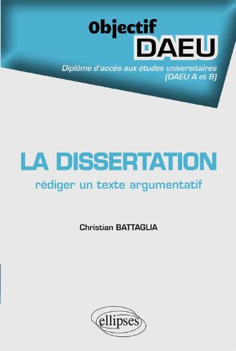 La dissertation : rédiger un texte argumentatif