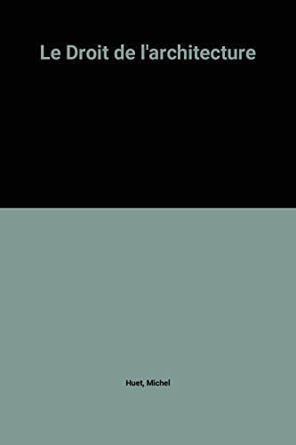 le droit de l'architecture