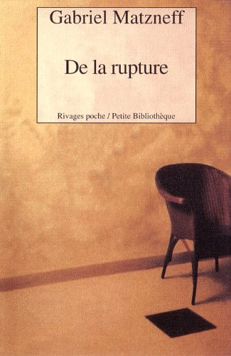 De la rupture