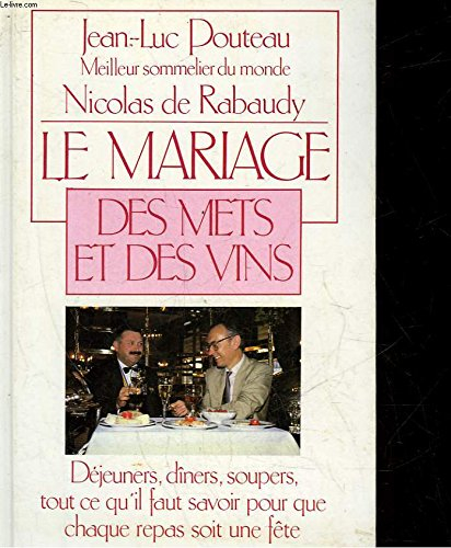 le mariage des mets et des vins                                                               112897
