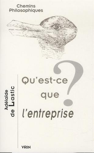 Qu'est-ce que l'entreprise ?