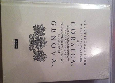 giustificazione della rivoluzione di corsica e della ferma risoluzione presa da' corsi di non sottom