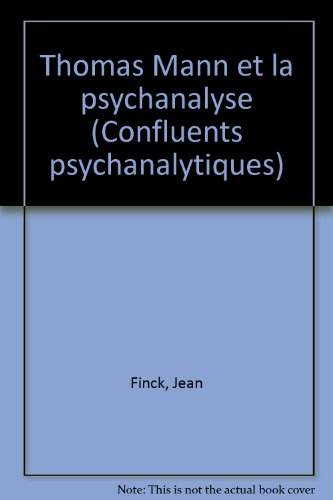 Thomas Mann et la psychanalyse