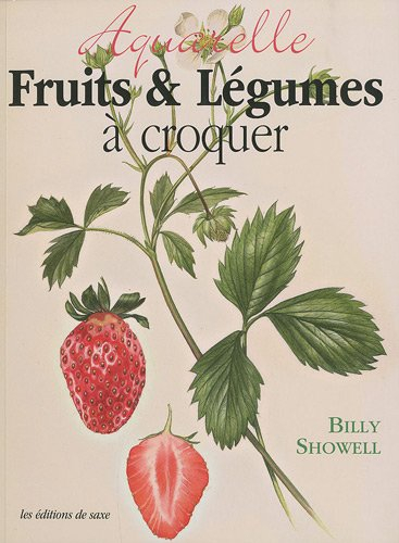 Fruits & légumes à croquer : aquarelle