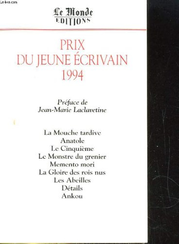 Le Prix du jeune écrivain 1994