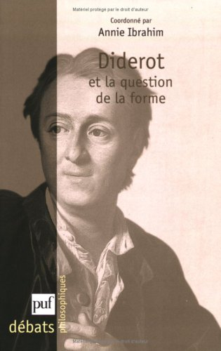 Diderot et la question de la forme