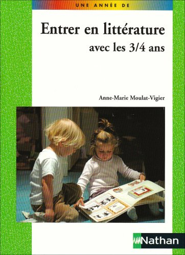 Entrer en littérature avec les 3-4 ans