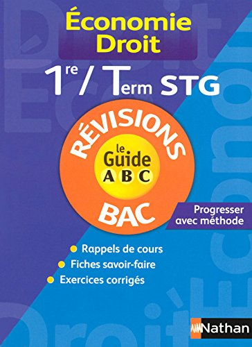 Economie-droit, terminale STG