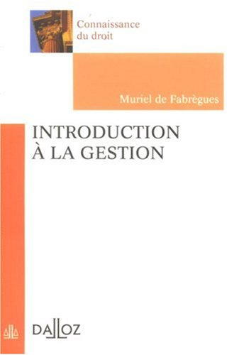 Introduction à la gestion