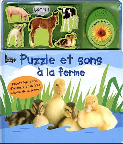 Puzzle et sons à la ferme