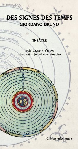 Des signes des temps : un montage des textes de Giordano Bruno