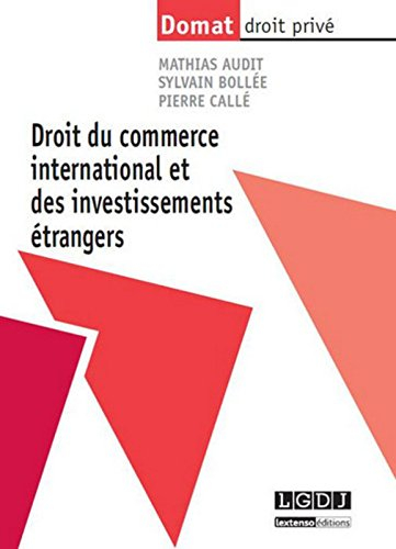 Droit du commerce international et des investissements étrangers