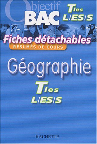 Géographie terminales L, ES, S