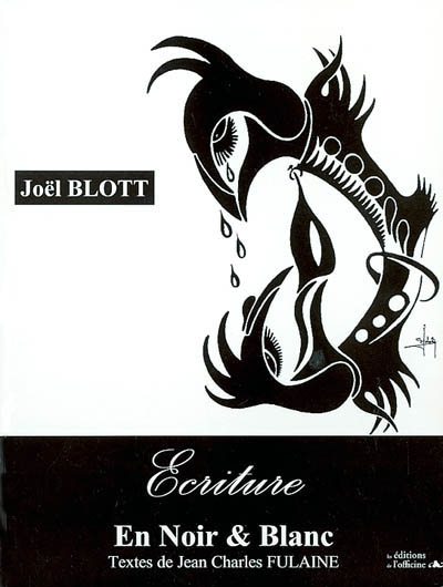 Ecriture en noir et blanc