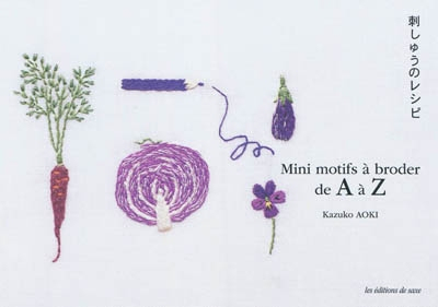 Mini motifs à broder de A à Z